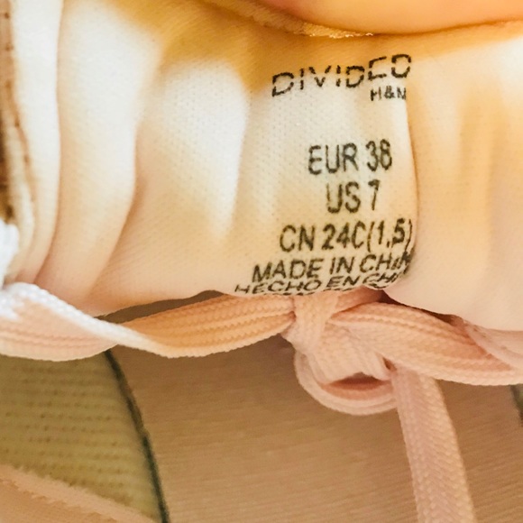 H&M Pink Suede Sneakers - Picture 6 of 8